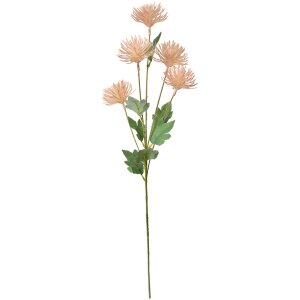 Clayre & Eef 5PL0124P Ramo decorativo con fiori rosa 16x9x70 cm plastica moderna
