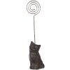 Clayre & Eef 6Y5648 Portacarte in ferro marrone 3x3x14 cm