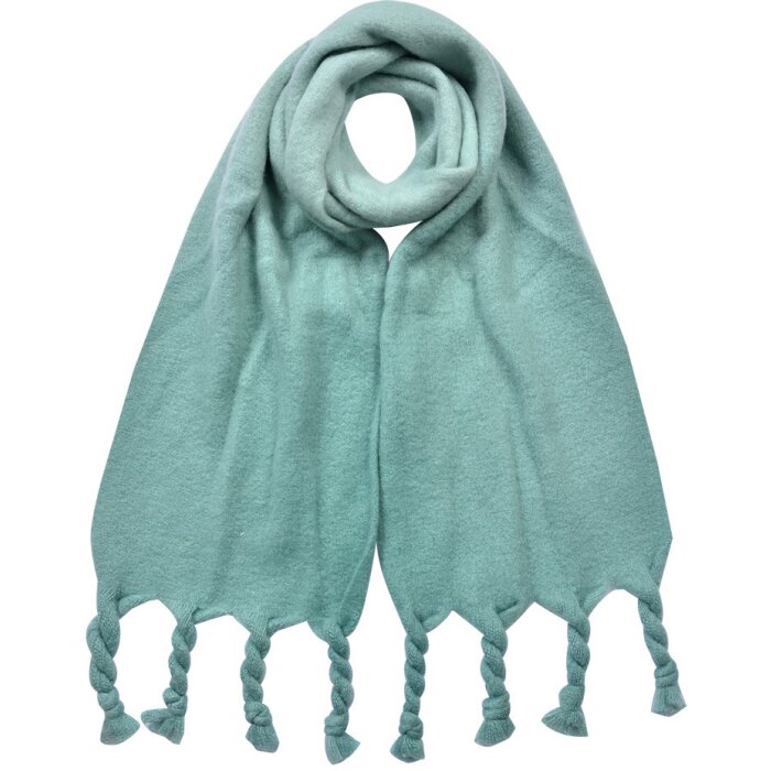 Juleeze JZSC0827GR Sciarpa donna verde 32x220 cm Sintetico