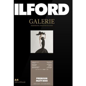 Carta inkjet Ilford Galerie Premium Matt Duo 200g A4 50...