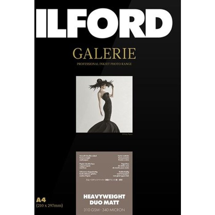 Carta fotografica Ilford Gallery Duo Matt A4 50 fogli 210 g/m²