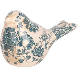 Clayre & Eef 6CE1950S Decorazione Uccello Beige Verde...