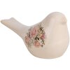 Clayre & Eef 6CE1951L Decorazione Uccello Beige Rosa 25x10x13 cm