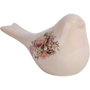 Clayre & Eef 6CE1951M Decorazione Uccello in ceramica...