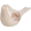 Clayre & Eef 6CE1951M Decorazione Uccello in ceramica beige 22x9x12 cm