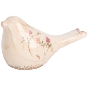 Clayre & Eef 6CE1952S Decorazione Uccello Rosa Beige...