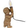 Clayre & Eef 6LMP792 Lampada da tavolo Dog Gold 11x13x23 cm E14 40W