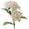 Clayre & Eef 6PL0339W Decorazione ramo fiori bianchi 12x12x62 cm