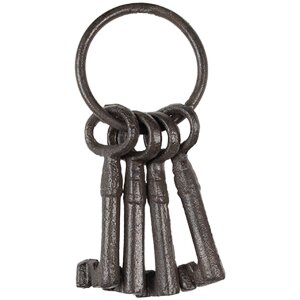 Clayre & Eef 6Y5643 Decorazione Portachiavi Marrone...