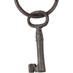 Clayre & Eef 6Y5643 Decorazione Portachiavi Marrone...