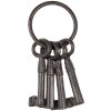 Clayre & Eef 6Y5643 Decorazione Portachiavi Marrone 6x3x13 cm