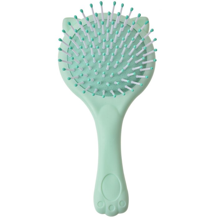Juleeze JZCHBR0002 Spazzola per capelli con specchio Verde 15x8x3 cm Bambini