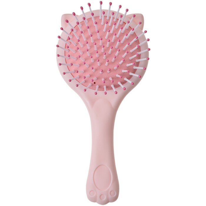 Juleeze JZCHBR0003 Specchio per spazzole per bambini 15x8x3 cm rosa