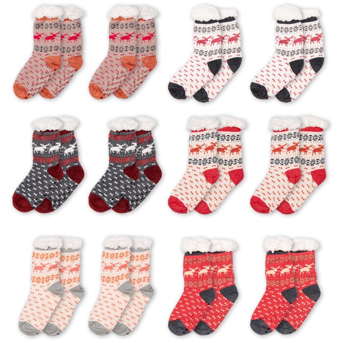 Juleeze JZSKSET0001 Set di calzini 12 paia taglia unica multicolore per tutti i giorni