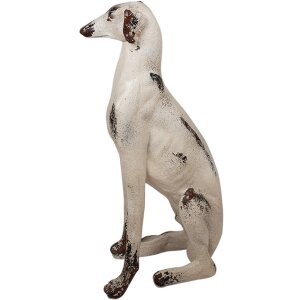 Clayre & Eef 5MG0048 Decorazione Cane Beige Marrone 37x24x79 cm