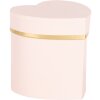 Clayre & Eef 66024P Scatola regalo Cuore Rosa 10x10x10 cm
