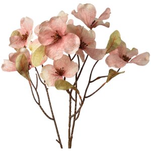 Clayre & Eef 5PL0113P Fiore artificiale rosa 12x8x72 cm