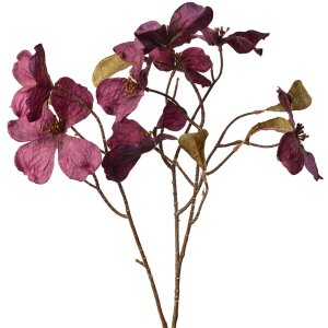 Clayre & Eef 5PL0113R Fiore artificiale viola 12x8x72 cm