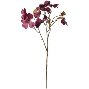 Clayre & Eef 5PL0113R Fiore artificiale viola 12x8x72 cm