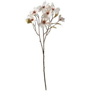 Clayre & Eef 5PL0113W Fiore artificiale bianco 12x8x72 cm