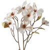 Clayre & Eef 5PL0113W Fiore artificiale bianco 12x8x72 cm