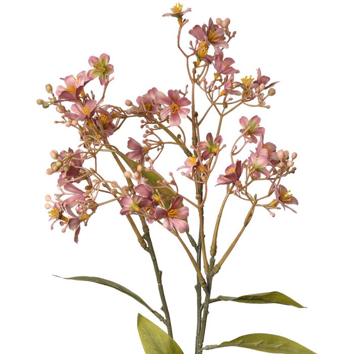 Clayre & Eef 5PL0122P Decorazione ramo con fiori 15x7x70 cm