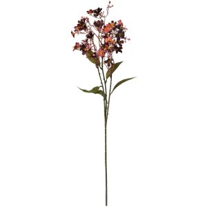 Clayre & Eef 5PL0122R Decorazione Ramo con Fiori Rosso 15x7x70 cm