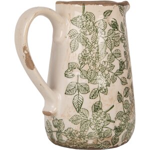 Clayre & Eef 6CE1977M Brocca da decorazione 16x12x18 cm