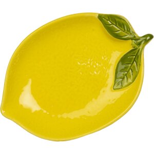 Clayre & Eef 6CEBO0084M Ciotola per limone 15x11x2 cm...