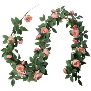 Clayre & Eef 6PL0322 Fiori artificiali ghirlanda di...