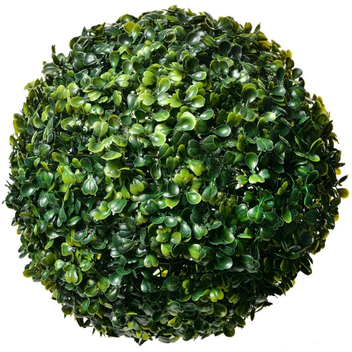 Clayre & Eef 6PL0325L Bosso decorativo in plastica verde Ø 24 cm
