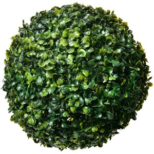 Clayre & Eef 6PL0325L Bosso decorativo in plastica verde Ø 24 cm
