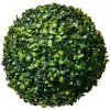 Clayre & Eef 6PL0325L Bosso decorativo in plastica verde Ø 24 cm