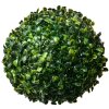 Clayre & Eef 6PL0325M Palla decorativa in plastica verde bosso Ø 20 cm