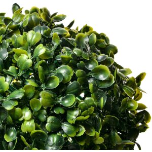 Clayre & Eef 6PL0325S Palla di bosso in plastica verde Ø 17 cm