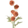 Clayre & Eef 6PL0331O Ramo decorativo con fiori arancione verde 5x5x50 cm