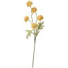 Clayre & Eef 6PL0331Y Decorazione ramo fiori gialli foglie verdi 5x5x50 cm