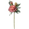 Clayre & Eef 6PL0332R Fiore Artificiale Rosa Rosso 12x12x62 cm