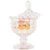 Barattolo con coperchio Clayre & Eef Ø 9x16 cm Design classico trasparente