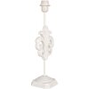Clayre & Eef 6LMP796 Lampada base legno bianco 17x13x44 cm E27 max 60W