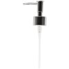 Clayre & Eef 65871 Dispenser per sapone in poliresina bianca Ø 8x21 cm 475 ml