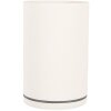 Clayre & Eef 65872 Portaspazzolino Bianco Ø 8x13 cm Poliresina