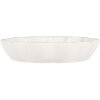 Clayre & Eef 6CE1984 Portasapone in ceramica bianca 15x10x3 cm