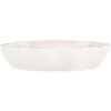 Clayre & Eef 6CE1984 Portasapone in ceramica bianca 15x10x3 cm