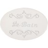 Clayre & Eef 6CE1995 Portasapone in ceramica bianca retrò 13x9x3 cm