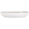 Clayre & Eef 6CE1999 Portasapone in ceramica bianca con motivo a corona 14x11x3 cm
