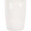 Clayre & Eef 6CE1994 Portaspazzolino in ceramica bianca Ø 8x10 cm Stile antico