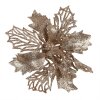 Clayre & Eef 65781 Decorazione natalizia Fiore color rame Ø 14x4 cm