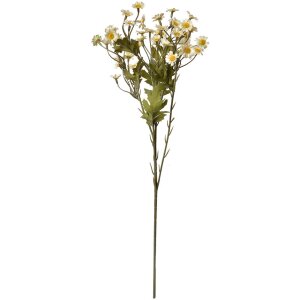 Clayre & Eef 6PL0348W Decorazione Ramo con Fiori Bianco Verde 23x17x60 cm