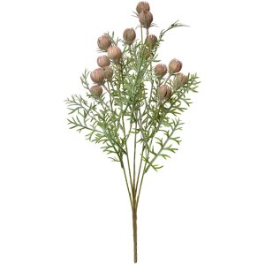 Clayre & Eef 6PL0349P Ramo decorativo Fiori Rosa Verde 16x16x47 cm